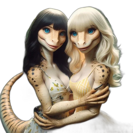 dragon, creature, dress, animal, fantasy art, concept art, photorealistic, cartoon transparent PNG cut-out