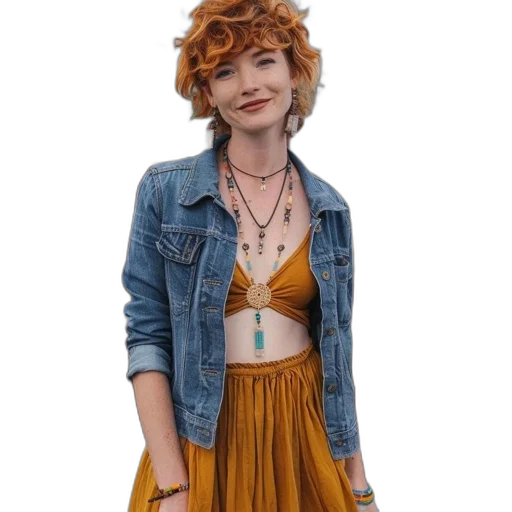dress, jacket, jewelry, staff, concept art, photorealistic, cartoon, oil painting transparent PNG cut-out