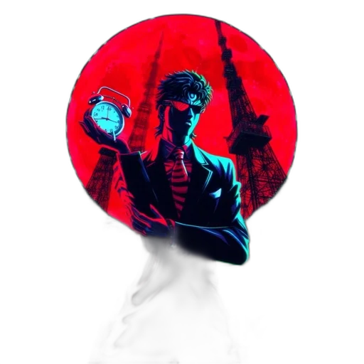 jacket, mask, hat, face, cyberpunk, concept art, comic book art, vaporwave transparent PNG cut-out