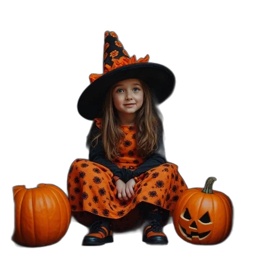 photorealistic, little, girl, dressed transparent PNG cut-out