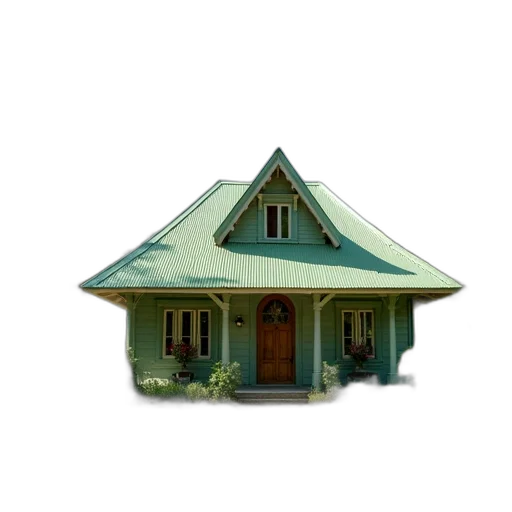 building, furniture, umbrella, hat, 3d render, concept art, pixel art, photorealistic transparent PNG cut-out