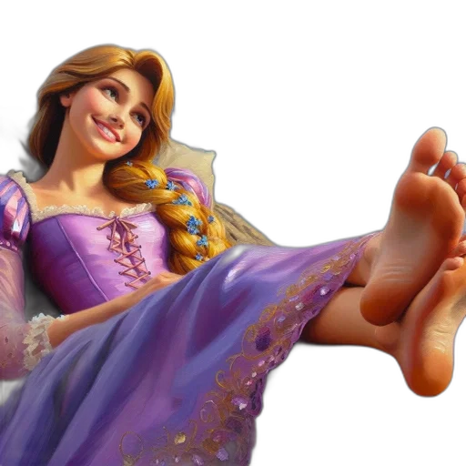 shoes, photorealistic, 3d render, fantasy art, concept art, woman, flowing, purple transparent PNG cut-out