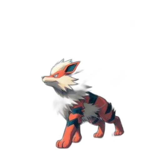creature, animal, dragon, staff, 3d render, concept art, pixel art, watercolor transparent PNG cut-out