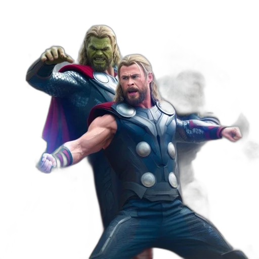 concept art, comic book art, 3d render, fantasy art, movie, scene, various, characters transparent PNG cut-out