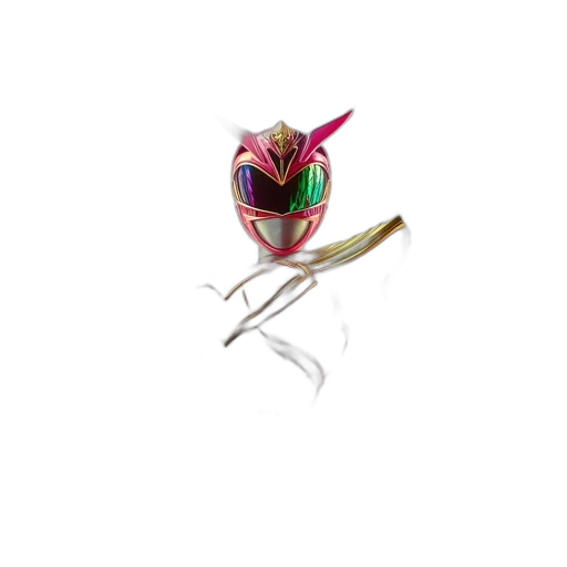 jewelry, flower, crown, staff, 3d render, concept art, photorealistic, vaporwave transparent PNG cut-out