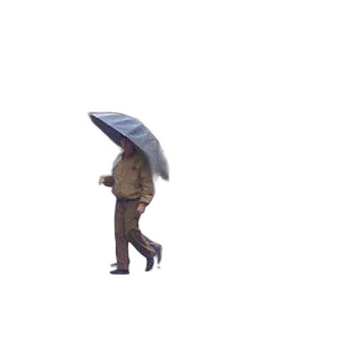 umbrella, jacket, hat, staff, pixel art, vaporwave, 3d render, concept art transparent PNG cut-out