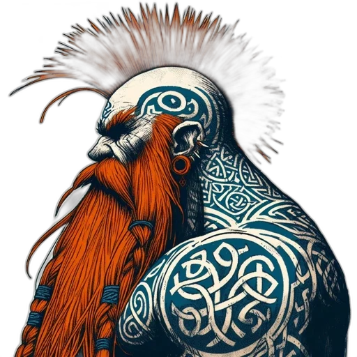mask, hair, animal, staff, fantasy art, concept art, comic book art, photorealistic transparent PNG cut-out
