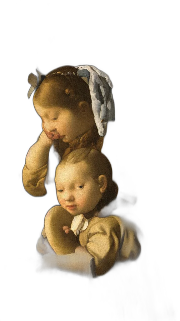 oil painting, photorealistic, 3d render, watercolor transparent PNG cut-out