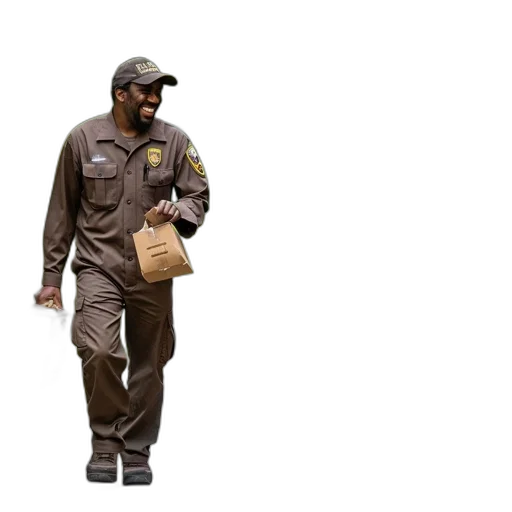staff, jacket, animal, concept art, photorealistic, 3d render, earth tones, man transparent PNG cut-out