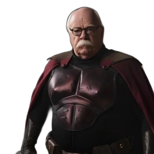 staff, face, concept art, comic book art, older, man, white, mustache transparent PNG cut-out