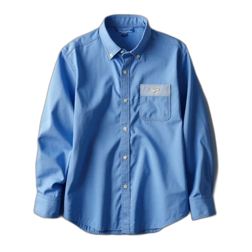 jacket, blue, laci, oxford, shirt, contrast, logo, chest transparent PNG cut-out