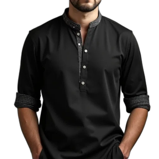 jacket, staff, photorealistic, 3d render transparent PNG cut-out