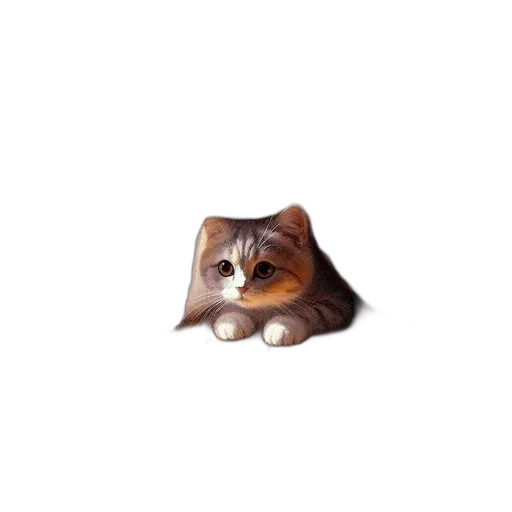 animal, creature, face, crown, pixel art, concept art, photorealistic, 3d render transparent PNG cut-out
