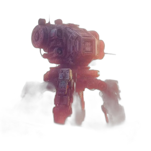 robot, weapon, creature, animal, concept art, 3d render, watercolor, fantasy art transparent PNG cut-out