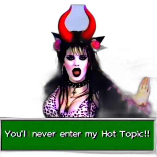 hat, gothically, styled, individual, humorously, protests, outside, shopping transparent PNG cut-out