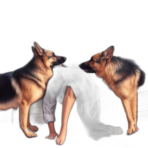 animal, creature, staff, concept art, watercolor, photorealistic, oil painting, fog transparent PNG cut-out