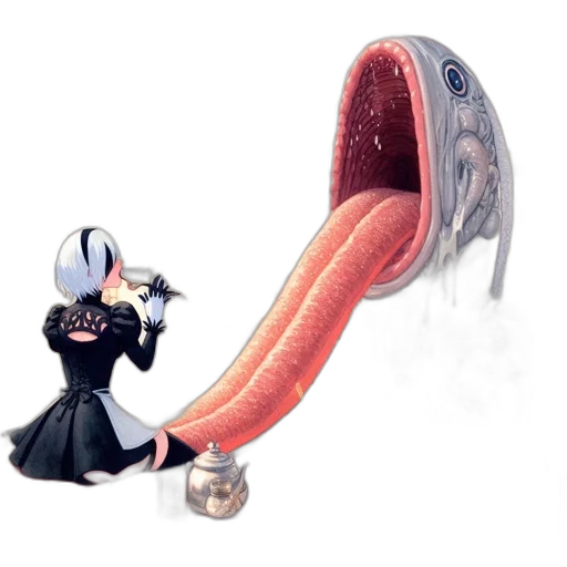 food, staff, sword, creature, concept art, 3d render, fantasy art, outer space transparent PNG cut-out
