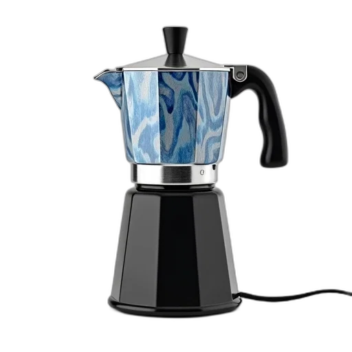 staff, robot, 3d render, modern, coffee, maker, sleek, design transparent PNG cut-out
