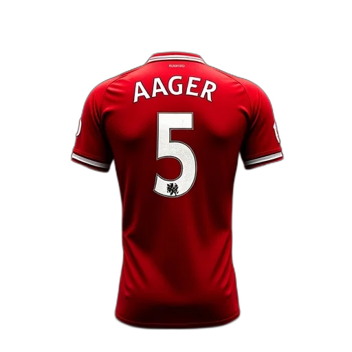 3d render, liverpool, home, shirt transparent PNG cut-out