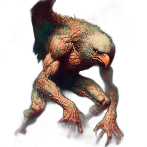 creature, dragon, animal, concept art, fantasy art, comic book art, photorealistic, hybrid transparent PNG cut-out