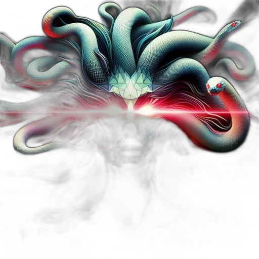 hair, dragon, creature, mask, 3d render, concept art, fantasy art, photorealistic transparent PNG cut-out