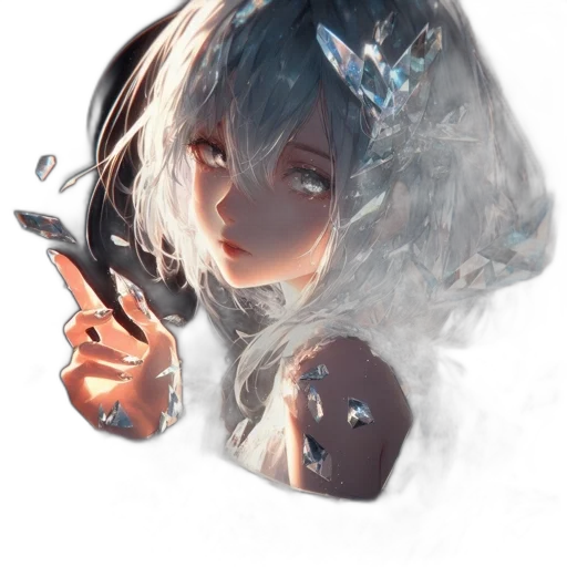 face, robot, mask, weapon, concept art, anime, fantasy art, photorealistic transparent PNG cut-out