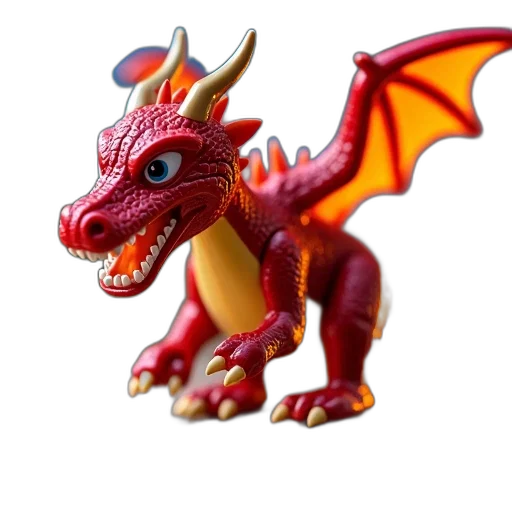 dragon, animal, creature, staff transparent PNG cut-out