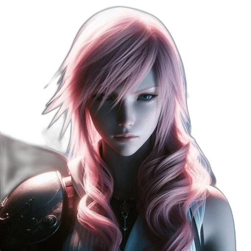 face, concept art, cyberpunk, comic book art, fantasy art, dark, pastel, monochrome transparent PNG cut-out