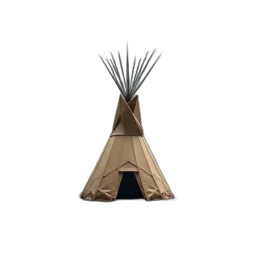 hat, umbrella, crown, staff, 3d render, concept art, traditional, native transparent PNG cut-out