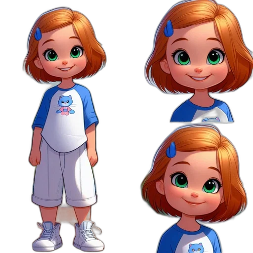 face, concept art, 3d render, cartoon, photorealistic, blue, animated, image transparent PNG cut-out