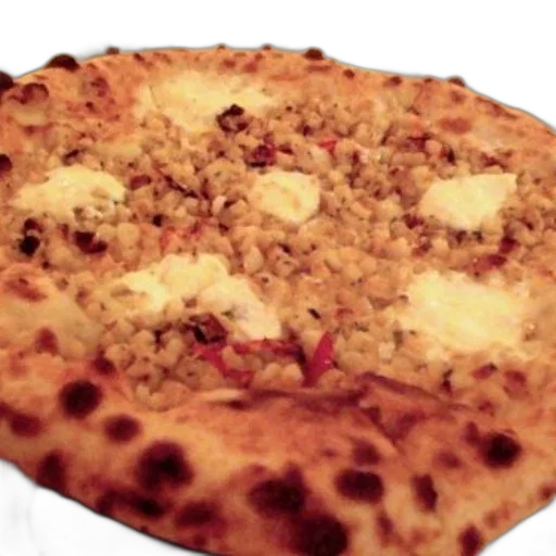 food, 3d render, photorealistic, pizza, cheese, corn, toppings, sits transparent PNG cut-out