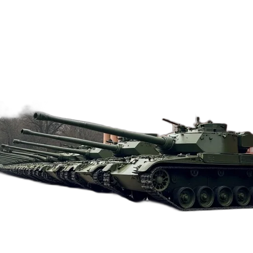 weapon, animal, car, 3d render, concept art, photorealistic, row, military transparent PNG cut-out