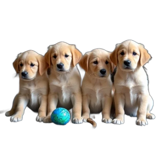 staff, animal, photorealistic, 3d render, pixel art, oil painting, group, golden transparent PNG cut-out