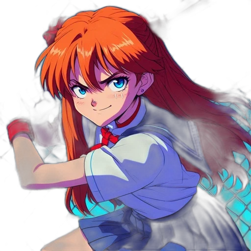 weapon, sword, staff, dress, anime, vaporwave, concept art, pixel art transparent PNG cut-out