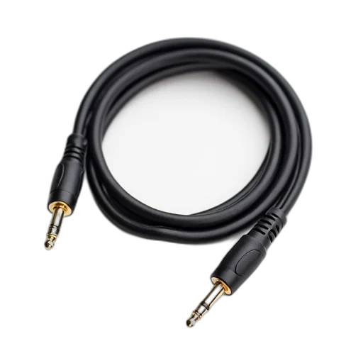 weapon, jewelry, close-up, image, black, audio, cable, gold-plated transparent PNG cut-out