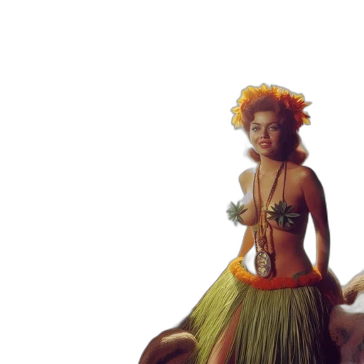 dress, concept art, fantasy art, photorealistic, oil painting, underwater, beach, sunset transparent PNG cut-out
