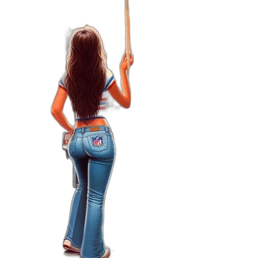 staff, weapon, sword, hair, photorealistic, concept art, vintage-style, woman transparent PNG cut-out