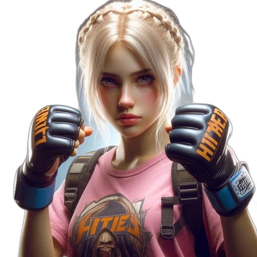 face, weapon, jacket, robot, concept art, fantasy art, cyberpunk, photorealistic transparent PNG cut-out