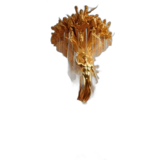 crown, hair, jewelry, dragon, 3d render, concept art, photorealistic, fantasy art transparent PNG cut-out
