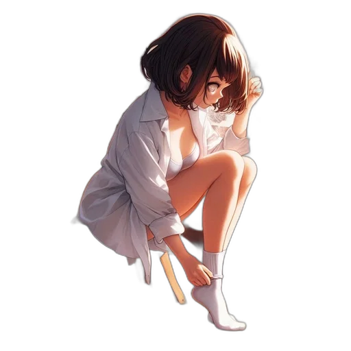 dress, staff, weapon, sword, concept art, pixel art, anime, photorealistic transparent PNG cut-out