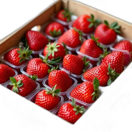 food, crown, photorealistic, 3d render, close-up, view, wooden, crate transparent PNG cut-out