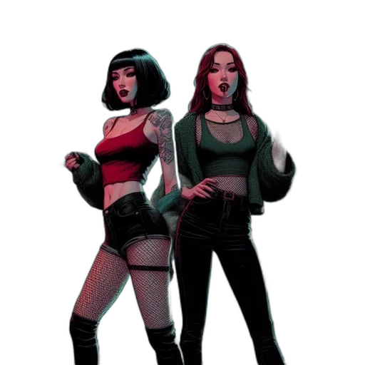 jacket, comic book art, concept art, cyberpunk, fantasy art, neon lights, fire, dark transparent PNG cut-out