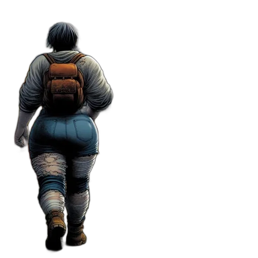 jacket, weapon, concept art, pixel art, 3d render, watercolor, image, shows transparent PNG cut-out