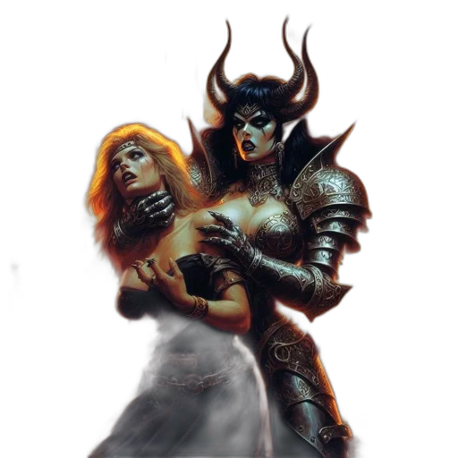 crown, fantasy art, concept art, comic book art, pixel art, fire, golden, dark transparent PNG cut-out