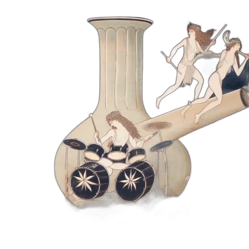 concept art, fantasy art, fire, ancient, greek, vignette, shows, female transparent PNG cut-out