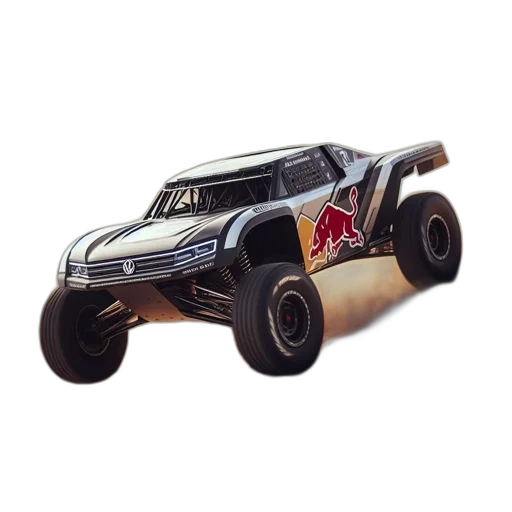car, 3d render, photorealistic, concept art, white, trophy, truck, red transparent PNG cut-out