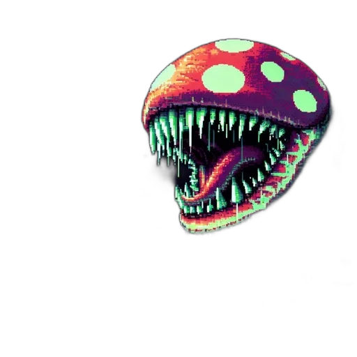 creature, mask, animal, dragon, 3d render, concept art, watercolor, pixel art transparent PNG cut-out