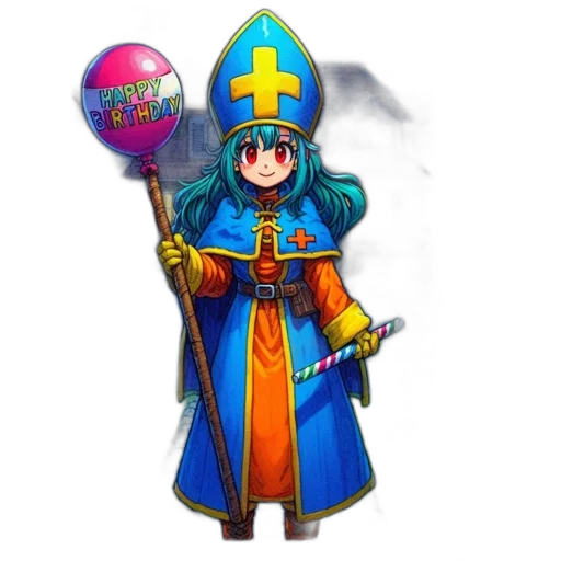 staff, weapon, sword, fantasy art, concept art, pixel art, anime, blue transparent PNG cut-out