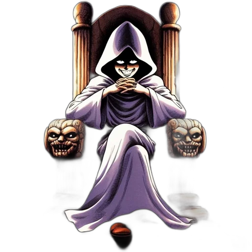 jewelry, staff, concept art, pixel art, fantasy art, comic book art, mysterious, figure transparent PNG cut-out