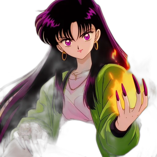 jacket, vaporwave, anime, concept art transparent PNG cut-out